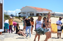 Limpeza voluntária do cordão dunar da praia do Baleal em Peniche que ocorreu no primeiro dia de Verão de 2014.