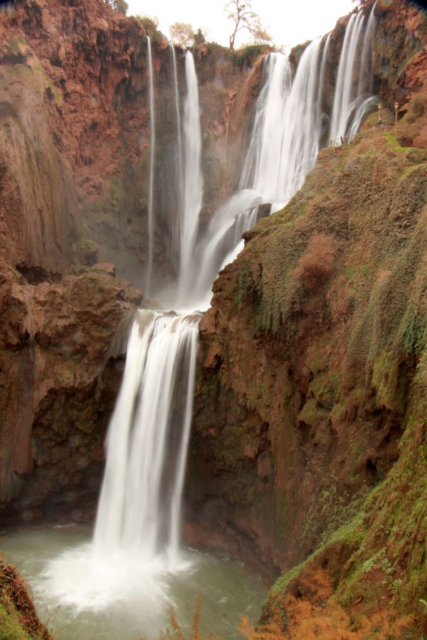 Ouzoud, Morocco: plastic waterfalls and olive farms